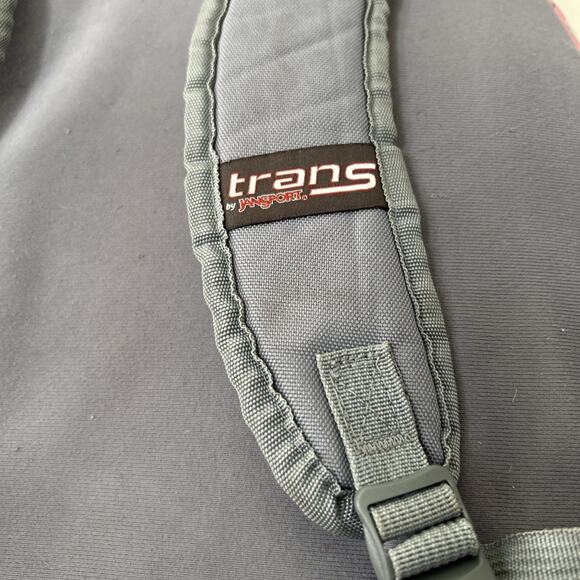 Jansport Backpack Trans Pink Pug Face Dog Heart Print Book Bag Full Size Nice - Picture 9 of 16